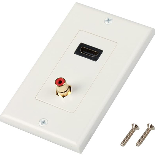 HDMI RCA seinaplaat
